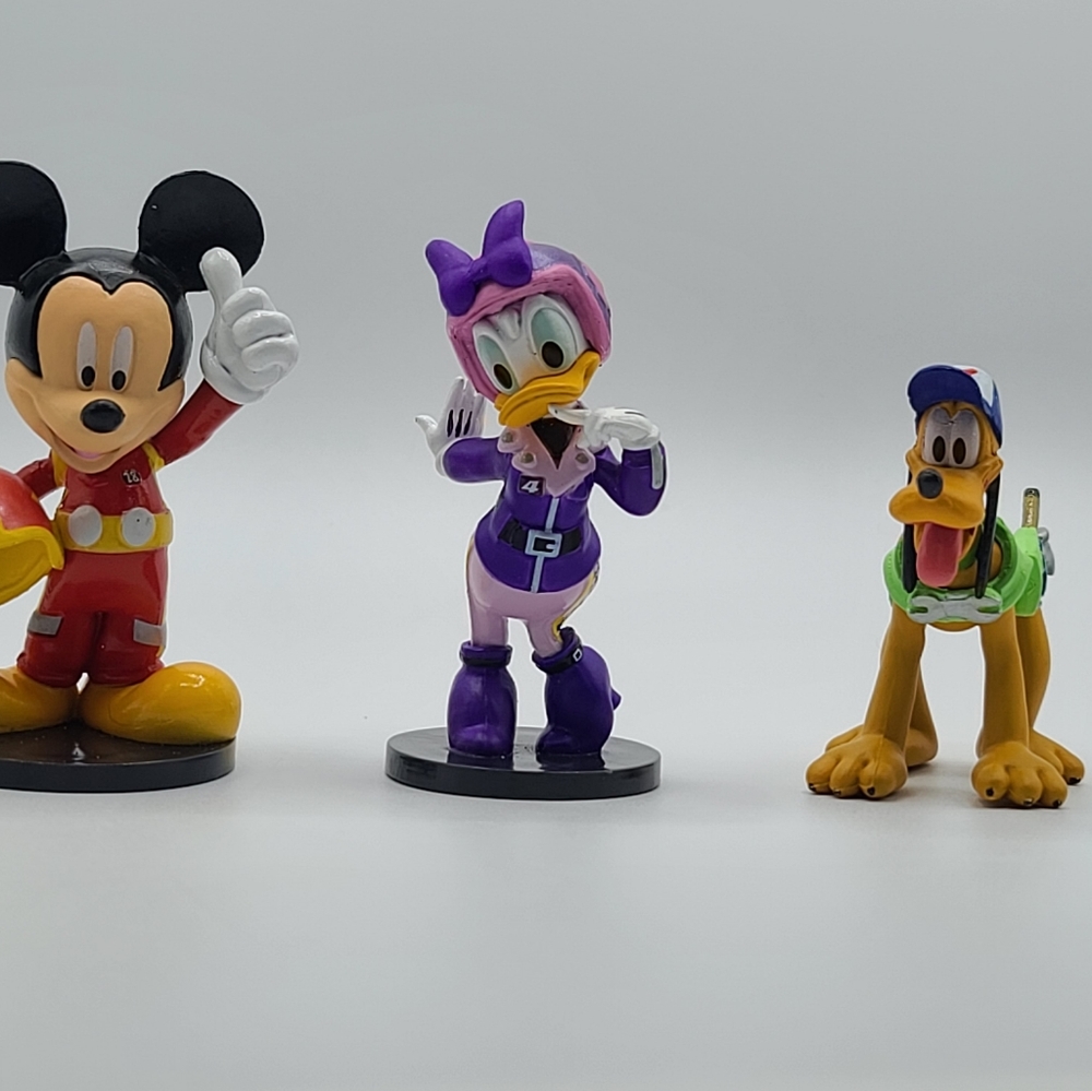 2 for $10 Disney's Mickey, Daisy and Pluto Figures / Cake Toppers